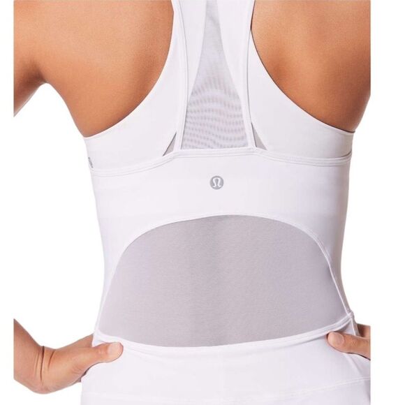 Lululemon Perf-ect Your Pace Dress White - Picture 3 of 16